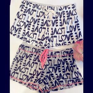 🛍Set of 2 Ladies Lounge wear Drawstring sleep Shorts